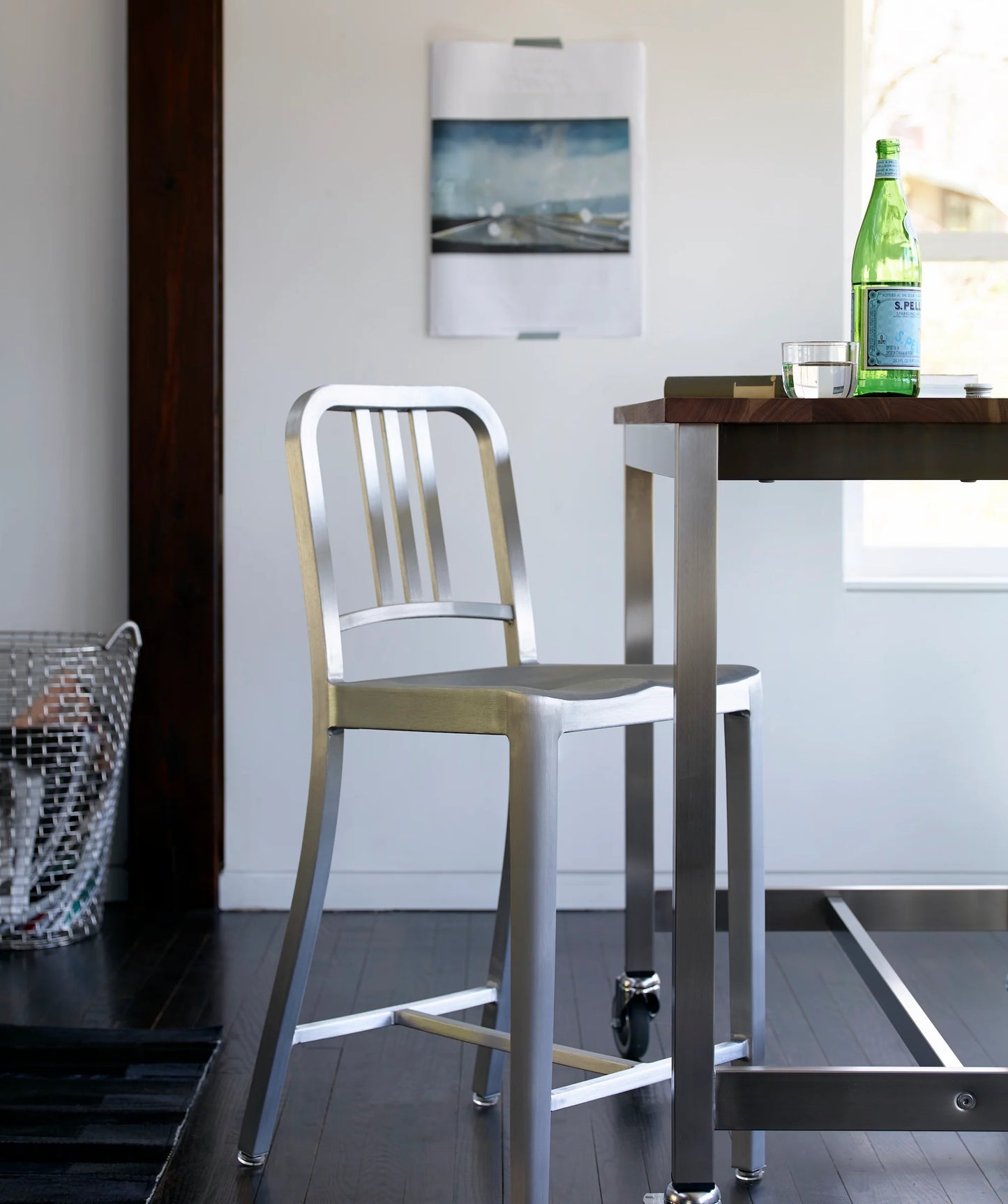 Tabouret Emeco 1006 Navy Stool