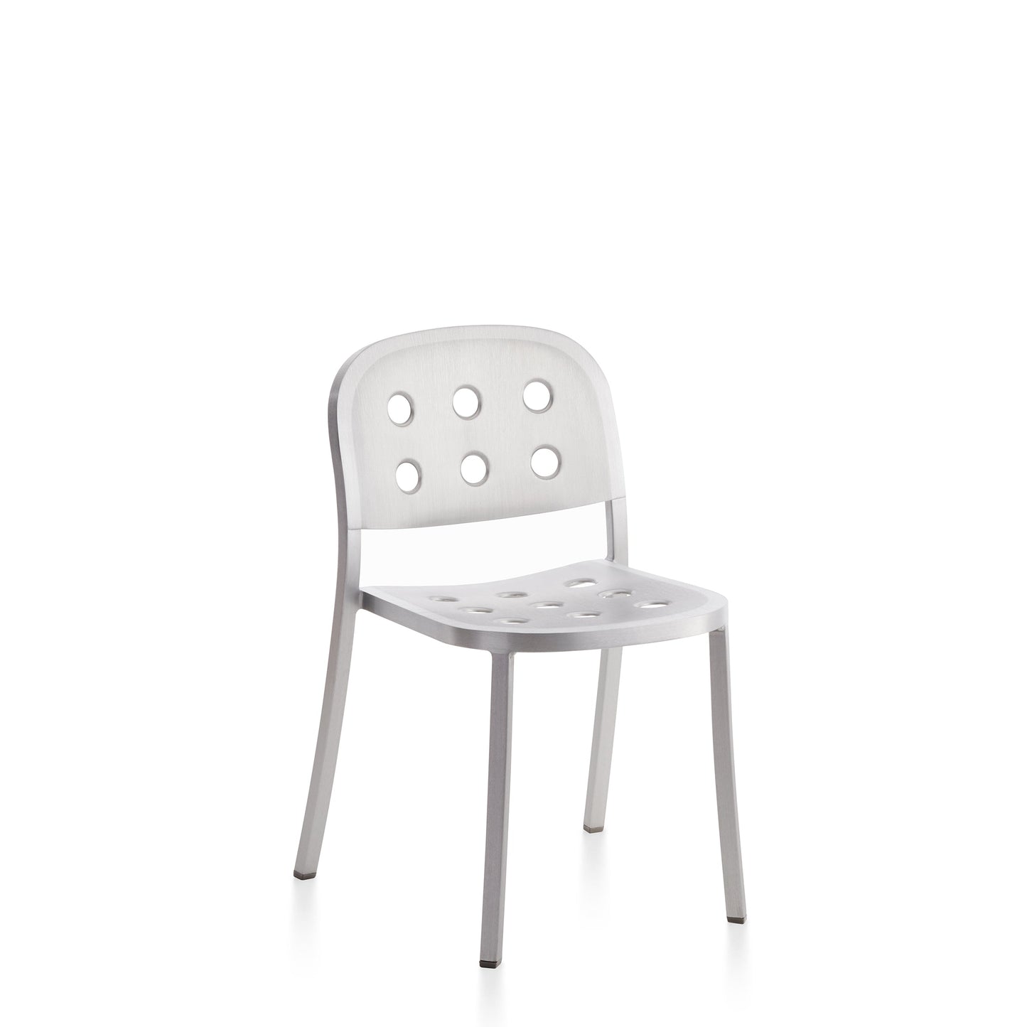 Chaise Emeco 1 Inch All Aluminum, aluminium brossé