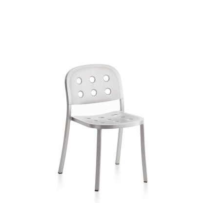 Chaise Emeco 1 Inch All Aluminum, aluminium brossé