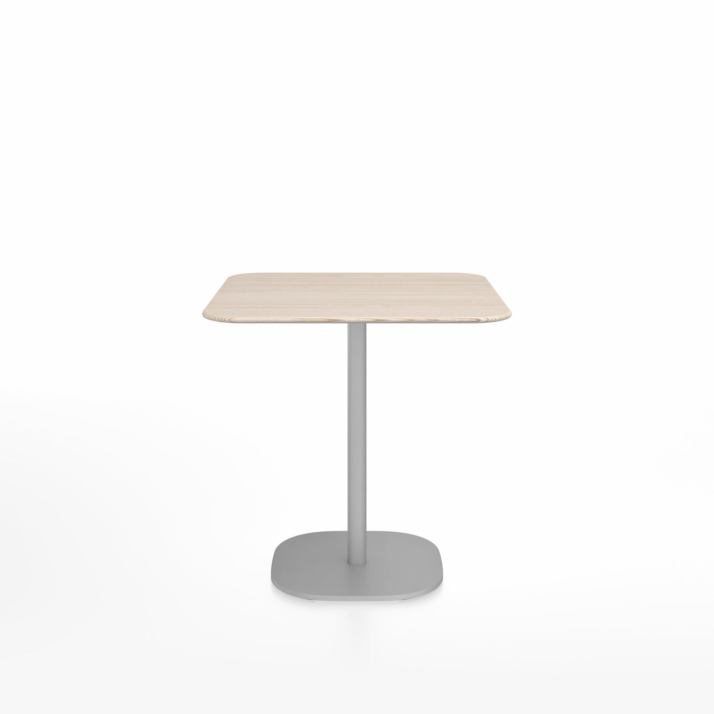 Table café Emeco 2 Inch base plate, plateau frêne