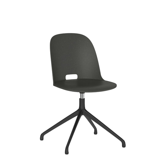 Alfi Work chaise pivotante Dark Grey — Emeco, Jasper Morrison
