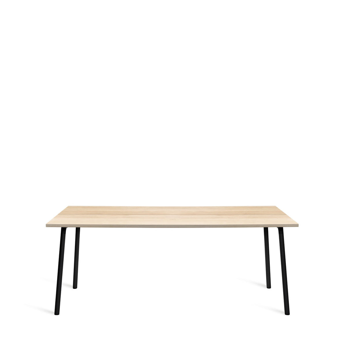 Table Emeco Run 183cm — Accoya, cadre noir