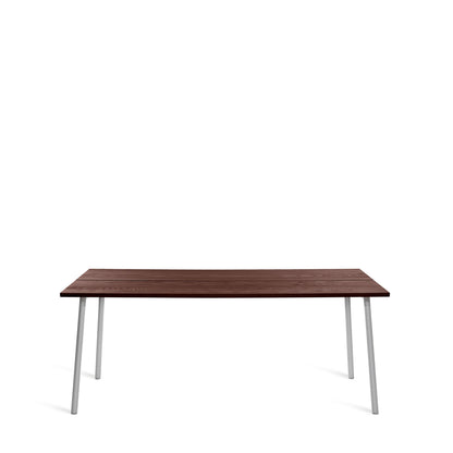 Table Emeco Run 183cm — Noyer, cadre aluminium