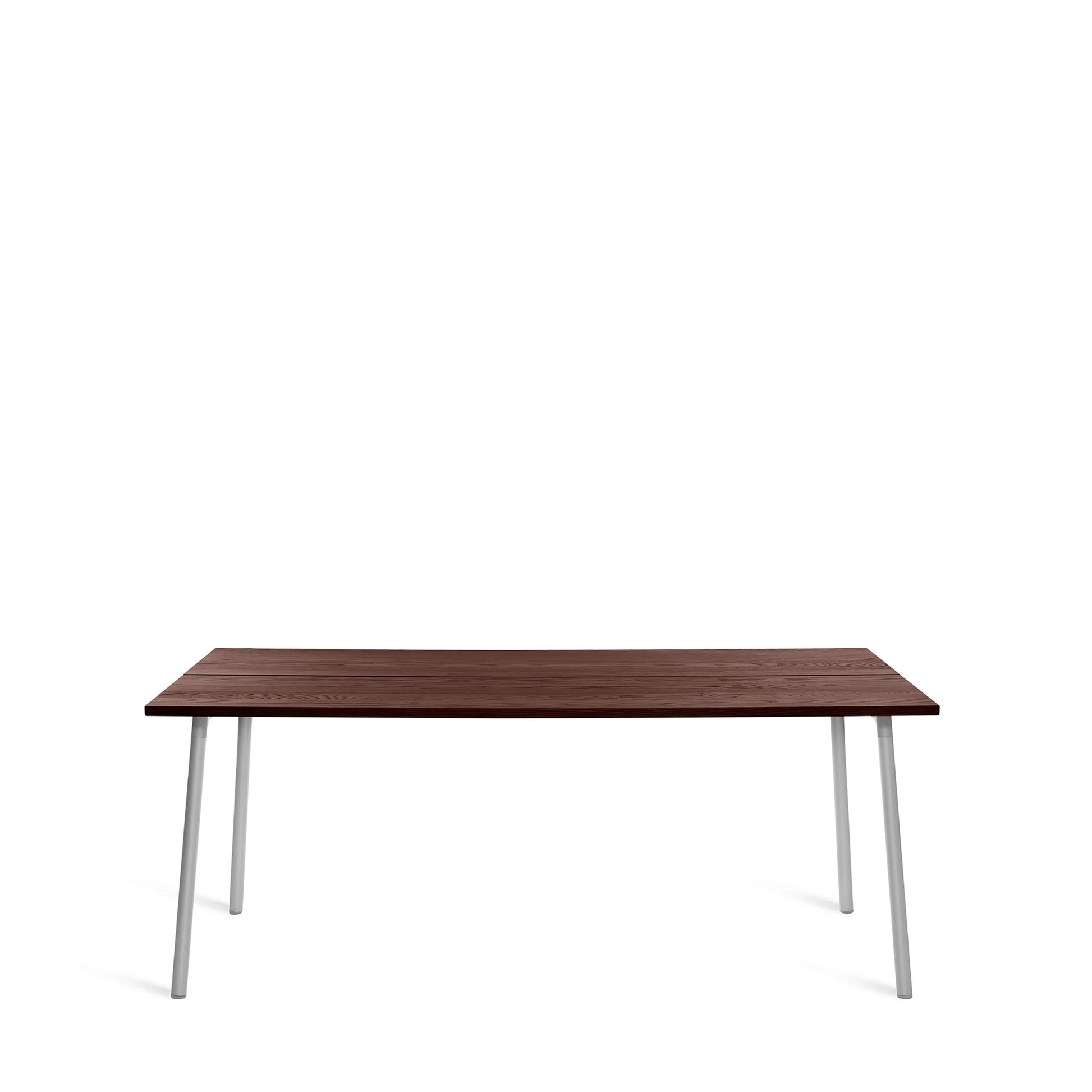 Table Run Emeco 183 cm noyer massif and aluminum — catalog view — design Sam Hecht & Kim Colin | Antifer