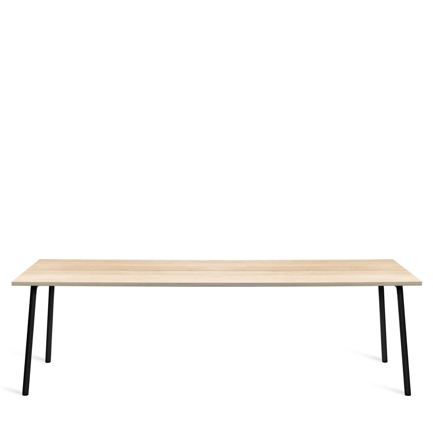 Table Emeco Run 244cm — Accoya, cadre noir