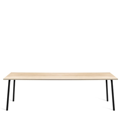 Table Emeco Run 244cm — Accoya, cadre noir