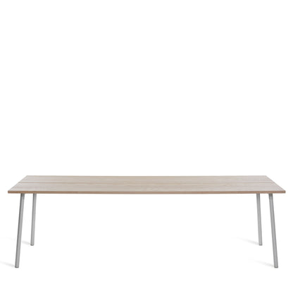 Table Emeco Run 244cm — Frêne, cadre aluminium