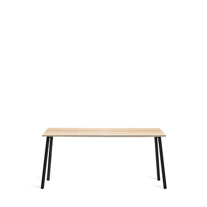 Run Side Table 168cm — Accoya, cadre noir