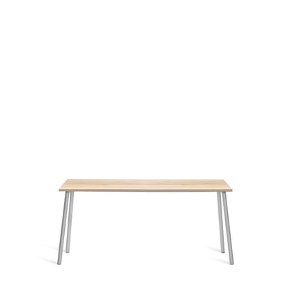 Run Side Table 168cm — Accoya, cadre aluminium