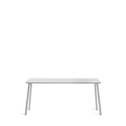 Run Side Table 168cm — Aluminium