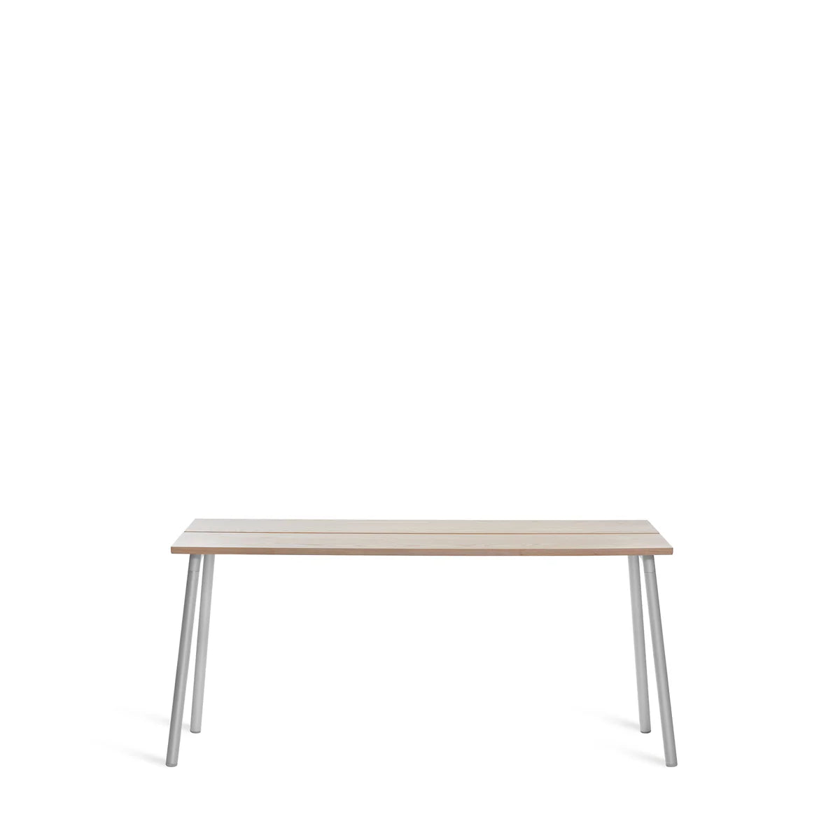 Table bureau Run Emeco design Sam Hecht & Kim Colin plateau longueur 168 cm . Frêne