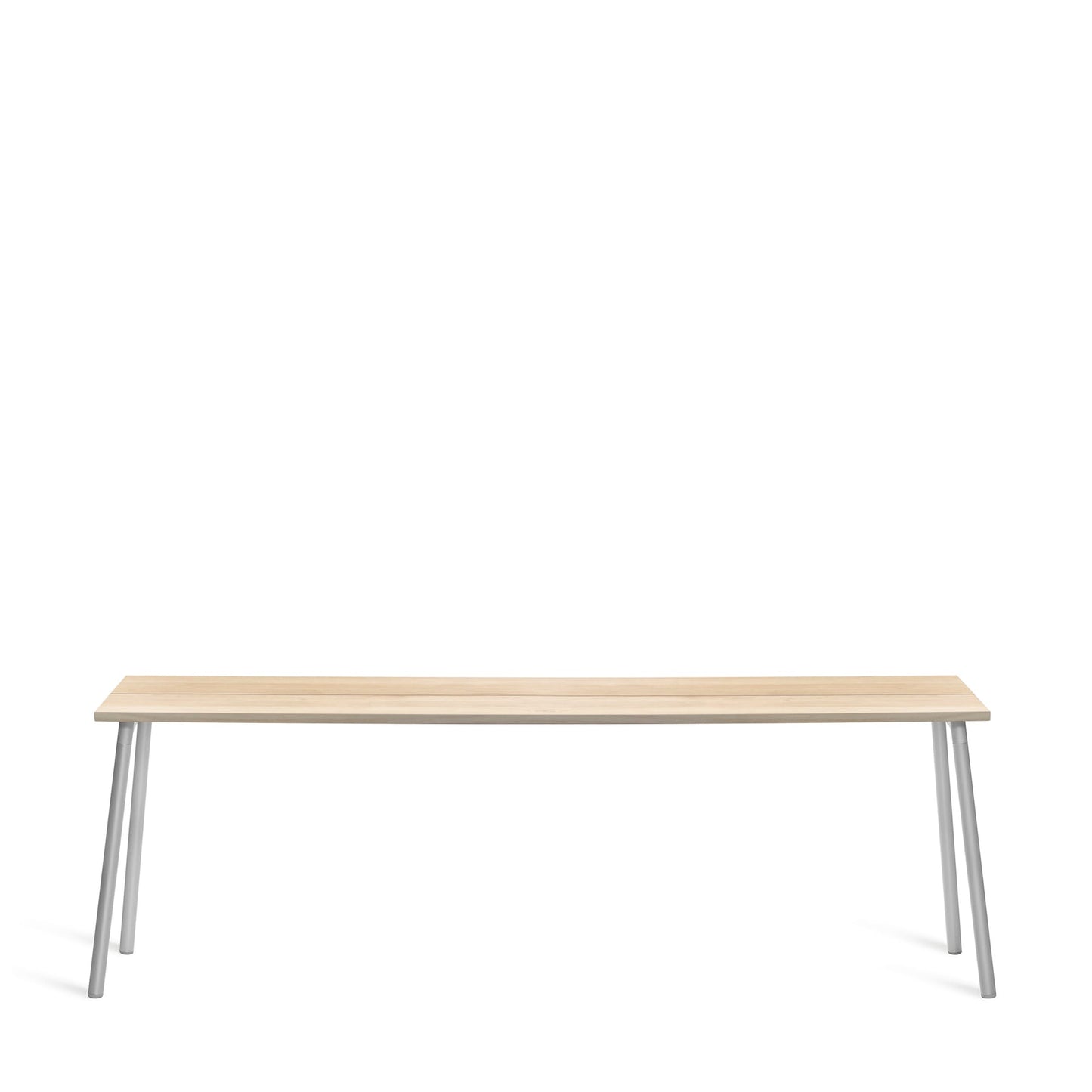 Run Side Table 229cm — Accoya, cadre aluminium