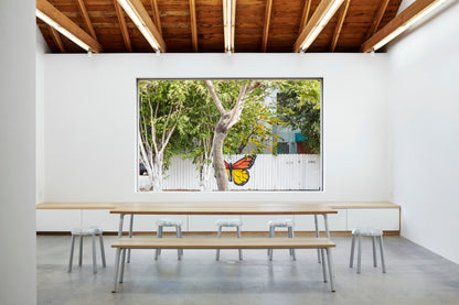 Table de réunion design Run Emeco 244cm pour salle de conférence moderne