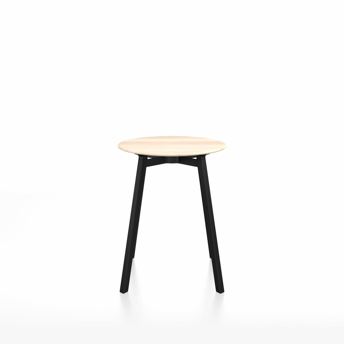 Table SU Café — Accoya, cadre noir