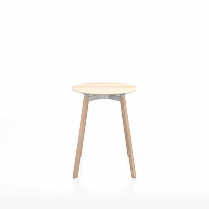 Table SU Café — Accoya, cadre chêne
