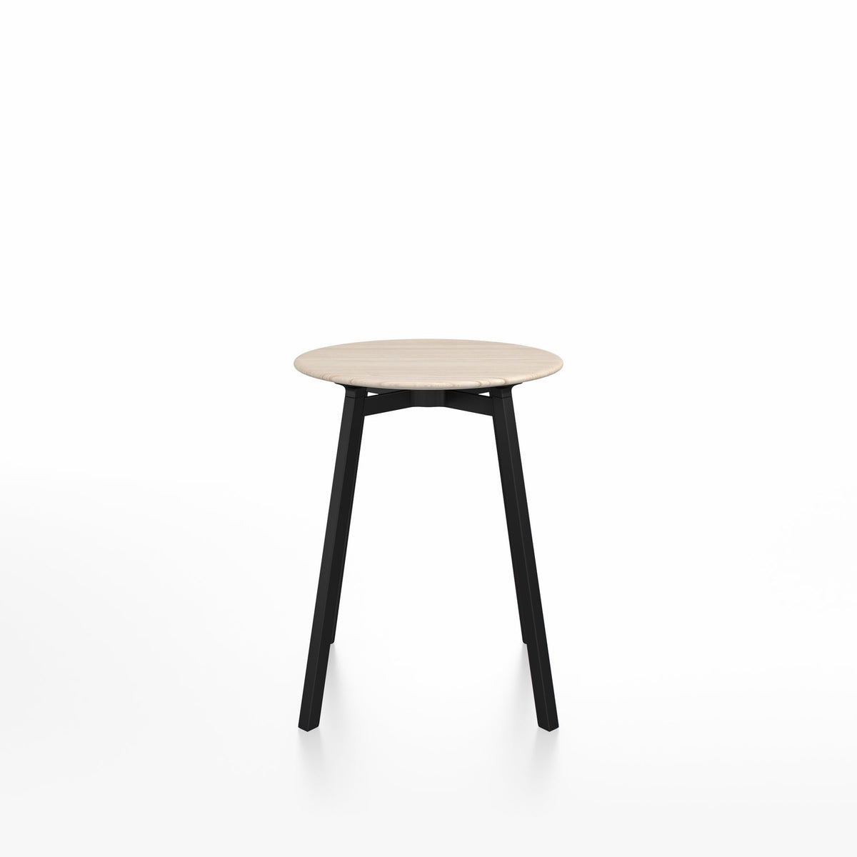 Table SU Café — Frêne, cadre noir