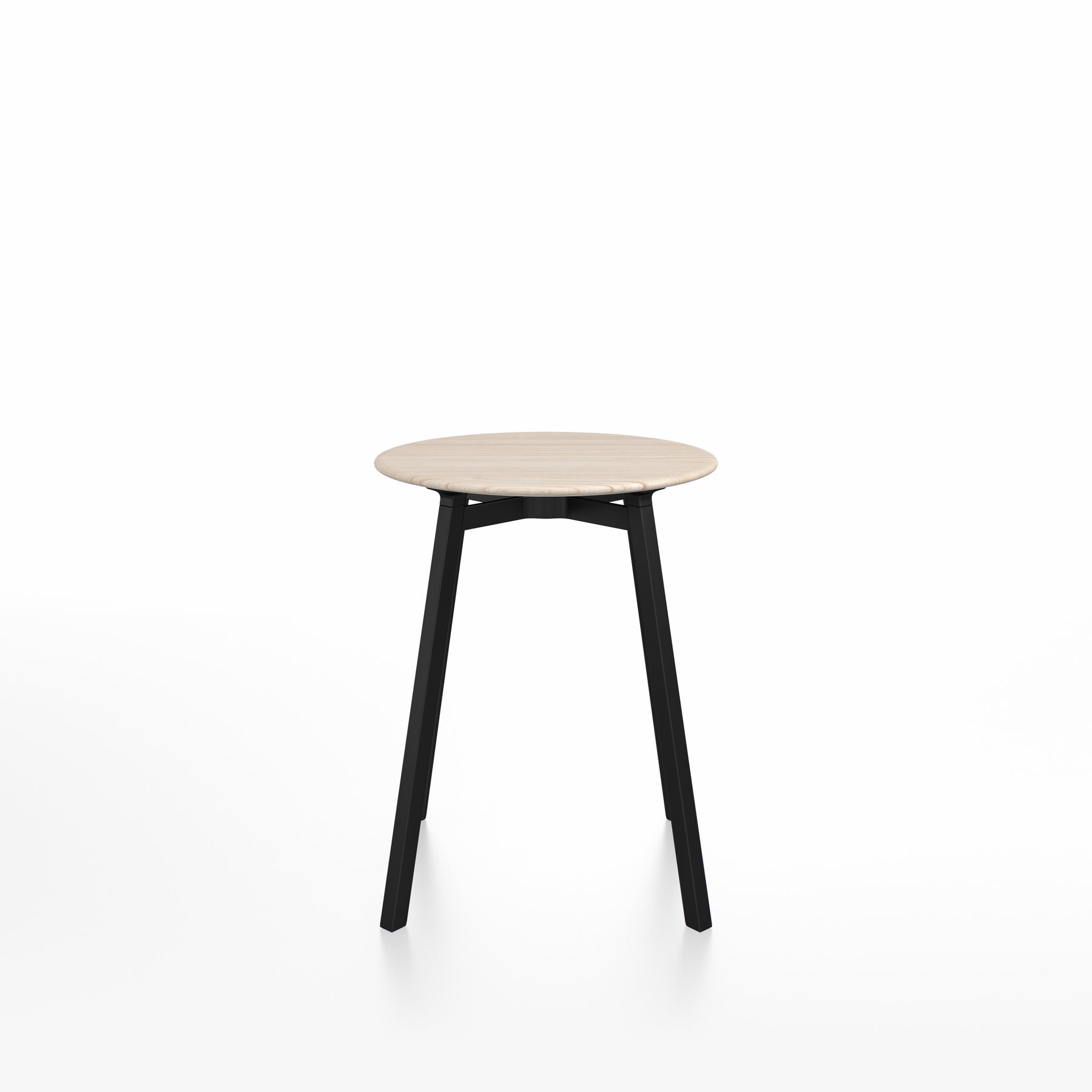 Table SU Café — Frêne, cadre noir