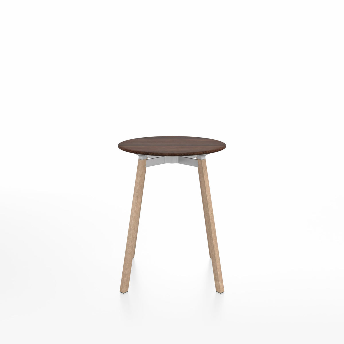 Table SU Café — Noyer, cadre chêne