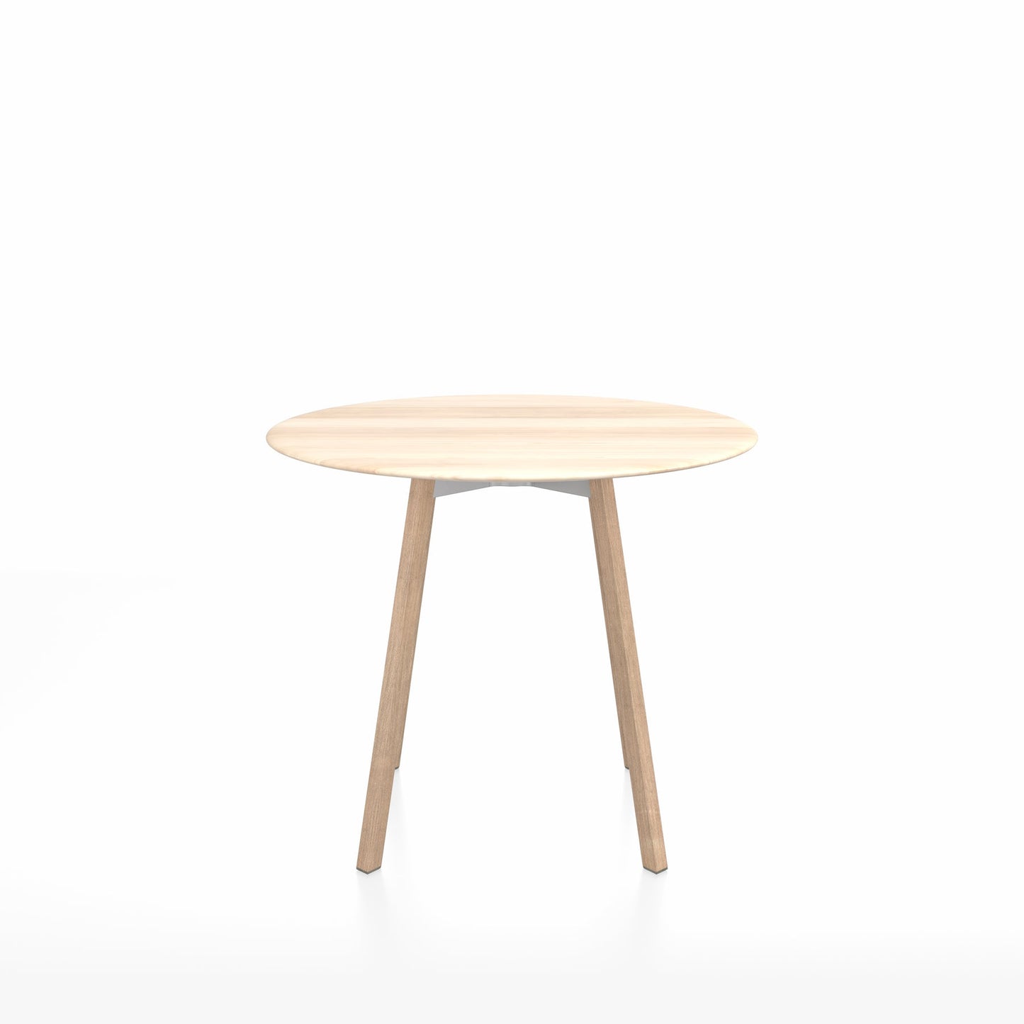 SU Café table 90 cm, chêne massif, plateau Accoya