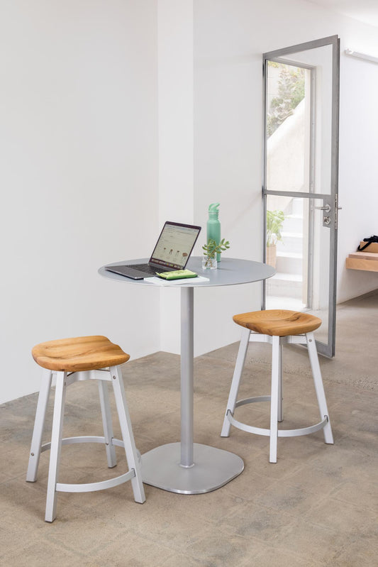 Table 2 Inch base plate — Emeco, avec tabourets SU