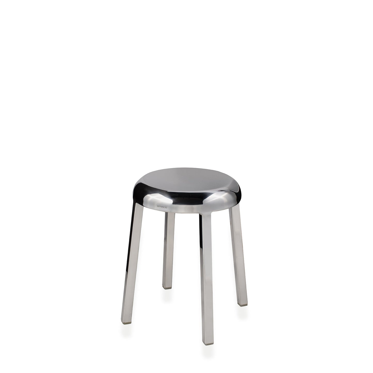 Tabouret Za 47,5 cm, aluminium poli à la main — Emeco | Antifer