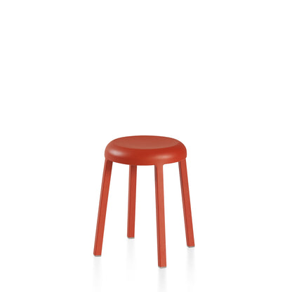 Tabouret Za 47,5 cm, orange corail — Emeco | Antifer