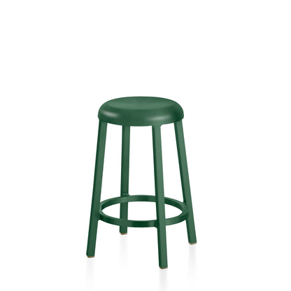 Tabouret Za comptoir 63,5 cm, vert — Emeco | Antifer