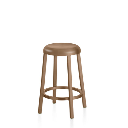 Tabouret Za comptoir 63,5 cm, brun — Emeco | Antifer