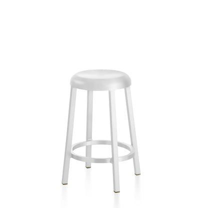 Tabouret Za comptoir 63,5 cm, gris blanc — Emeco | Antifer