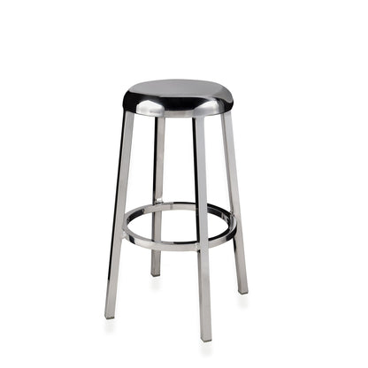 Tabouret Za bar 76 cm, aluminium poli à la main — Emeco | Antifer