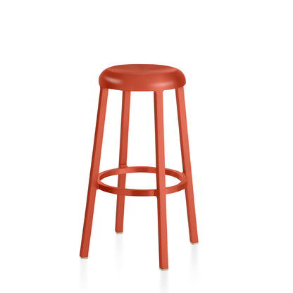 Tabouret Za bar 76 cm, orange corail — Emeco | Antifer
