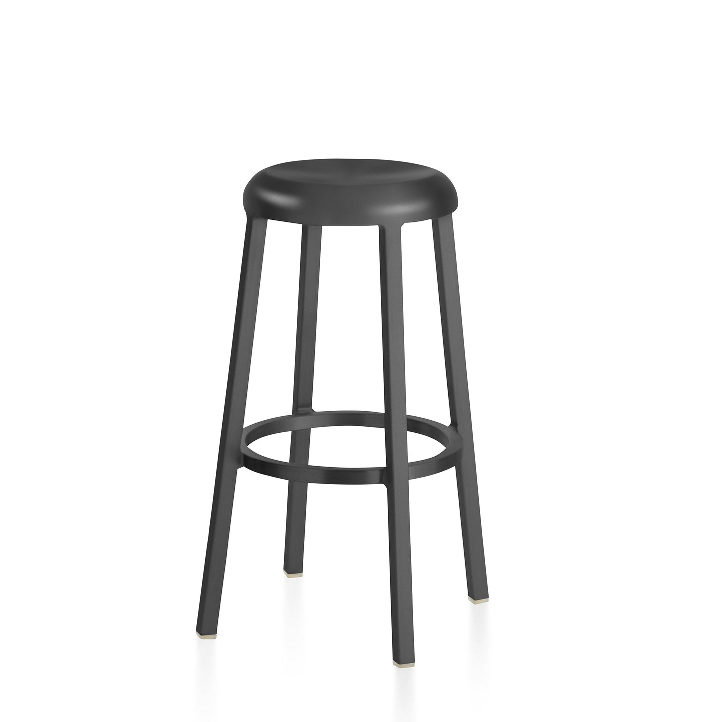 Tabouret Za bar 76 cm, gris foncé — Emeco | Antifer