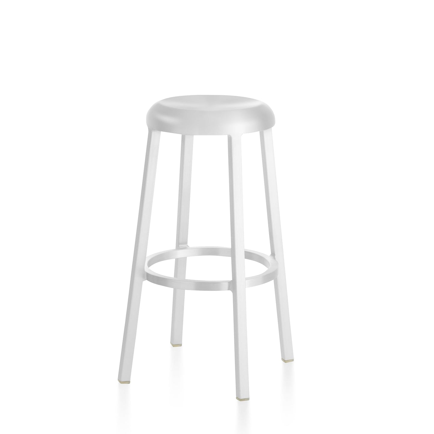Tabouret Za bar 76 cm, gris blanc — Emeco | Antifer