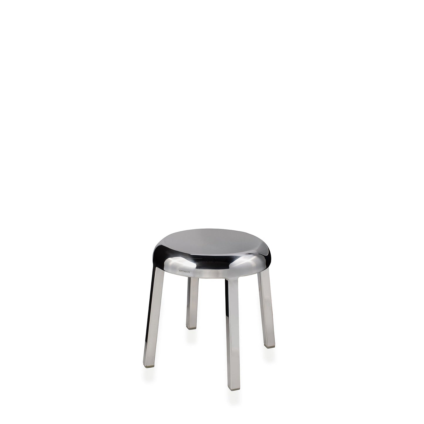 Tabouret Za Mini 35 cm, aluminium poli à la main — Emeco | Antifer