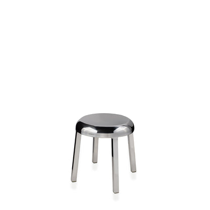 Tabouret Za Mini 35 cm, aluminium poli à la main — Emeco | Antifer