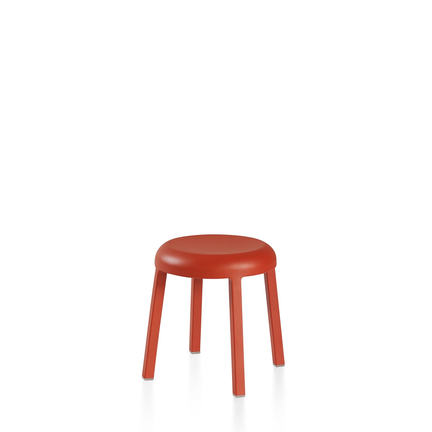 Tabouret Za Mini 35 cm, orange corail — Emeco | Antifer