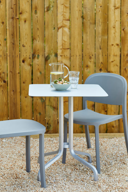 Chair Emeco 1 Inch Reclaimed — catalog view dos — polypropylène recycled — design Jasper Morrison | Antifer