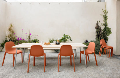 Chaise Broom Terracotta — Emeco, extérieur