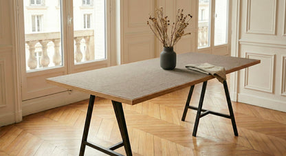 Plateau de table recyclé Kvadrat Really | Textile circulaire