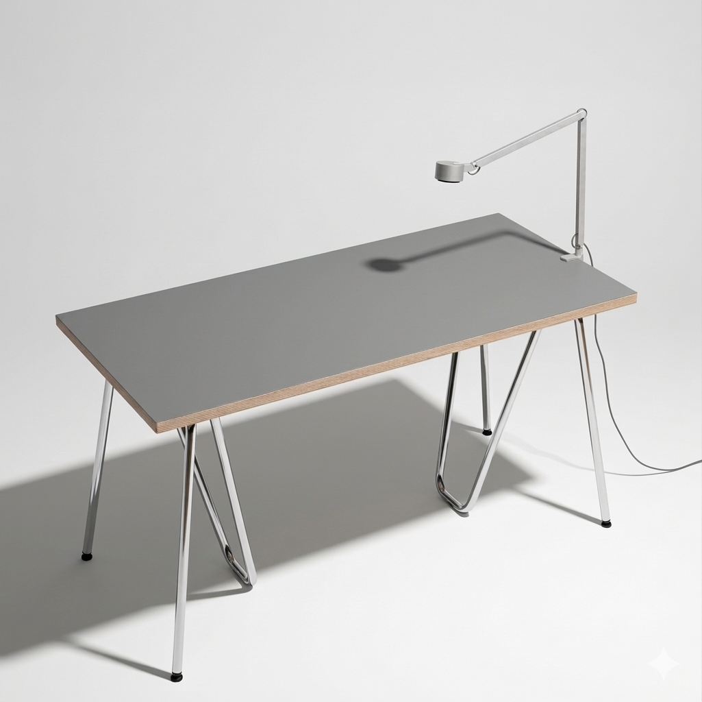 Table top linoleum Forbo on birch plywood | Antifer