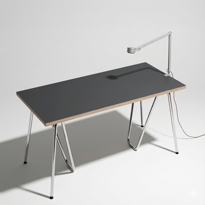 Table top linoleum slate colour - matte finish | Antifer
