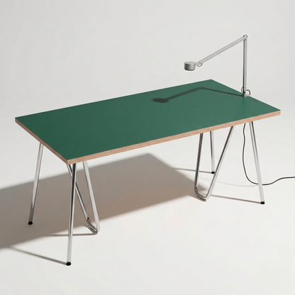 Table top linoleum olive colour - natural material | Antifer