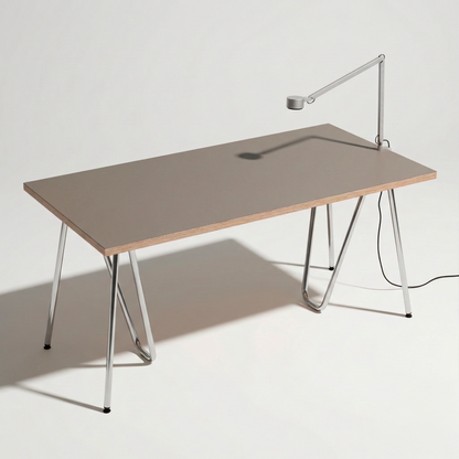 Table top linoleum made to measure - detail multiplex bouleau | Antifer