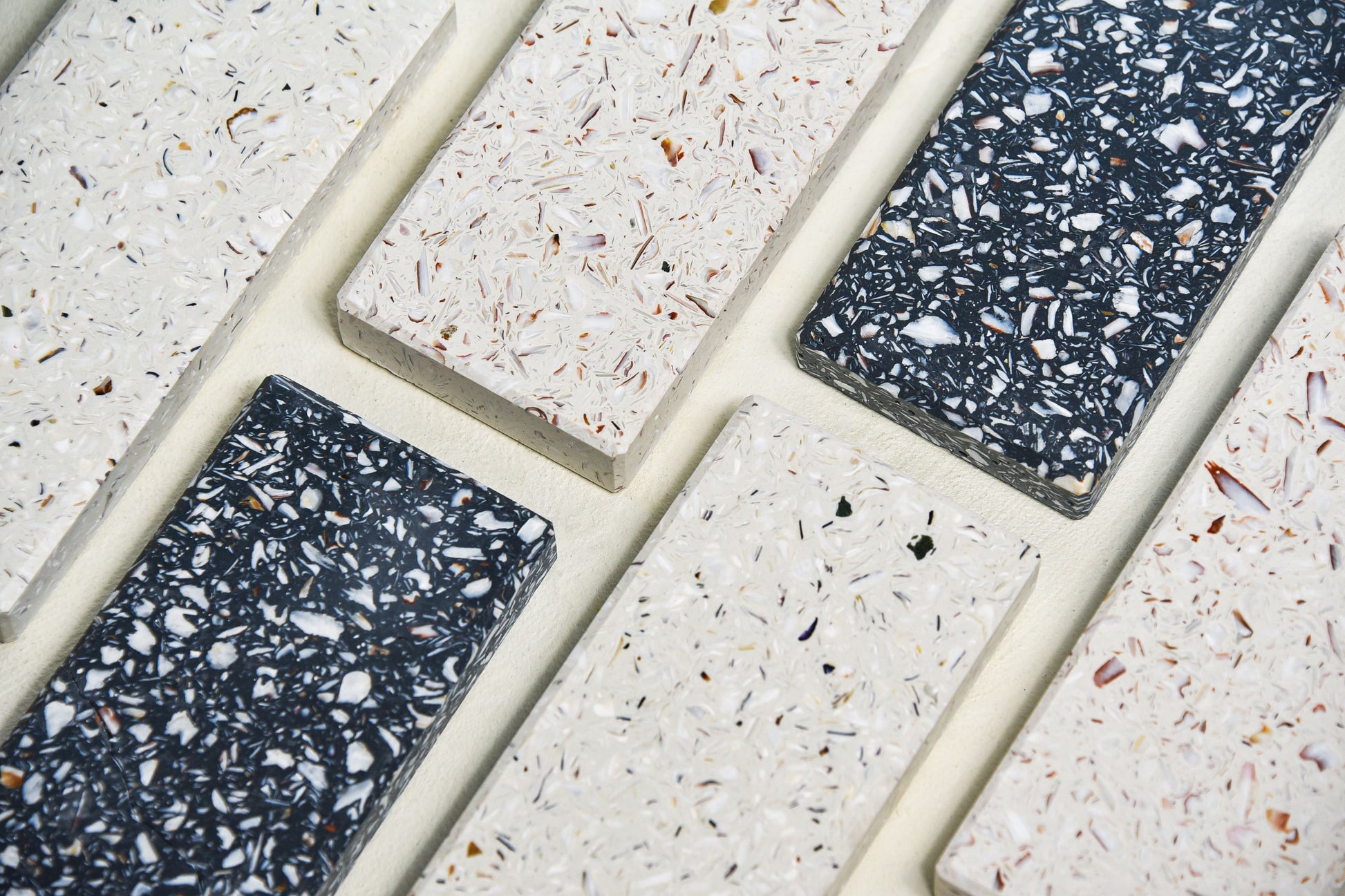 Table top terrazzo recycled Ostrea - overall view | Antifer