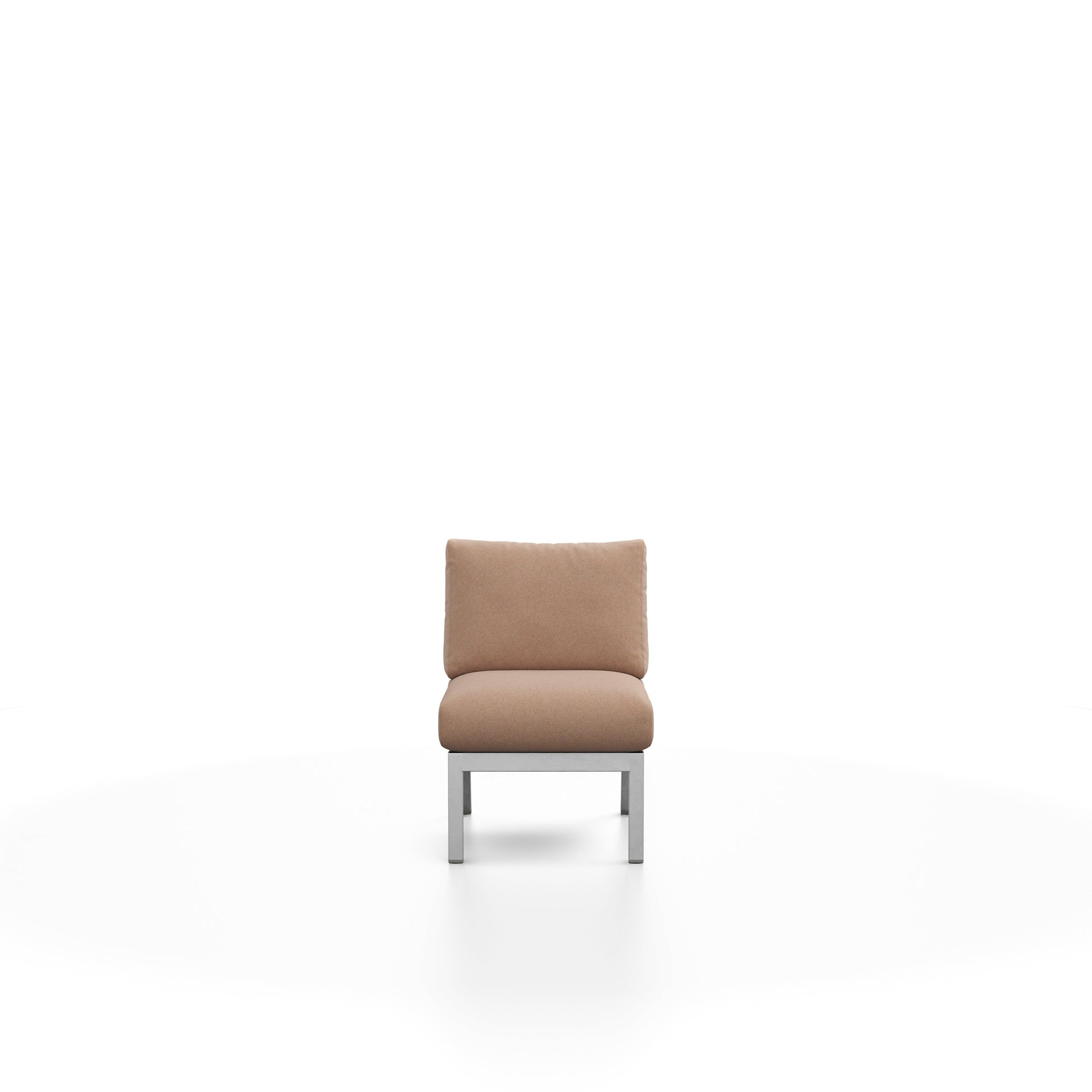 Chaise lounge Navy Lounge Emeco, vue de face