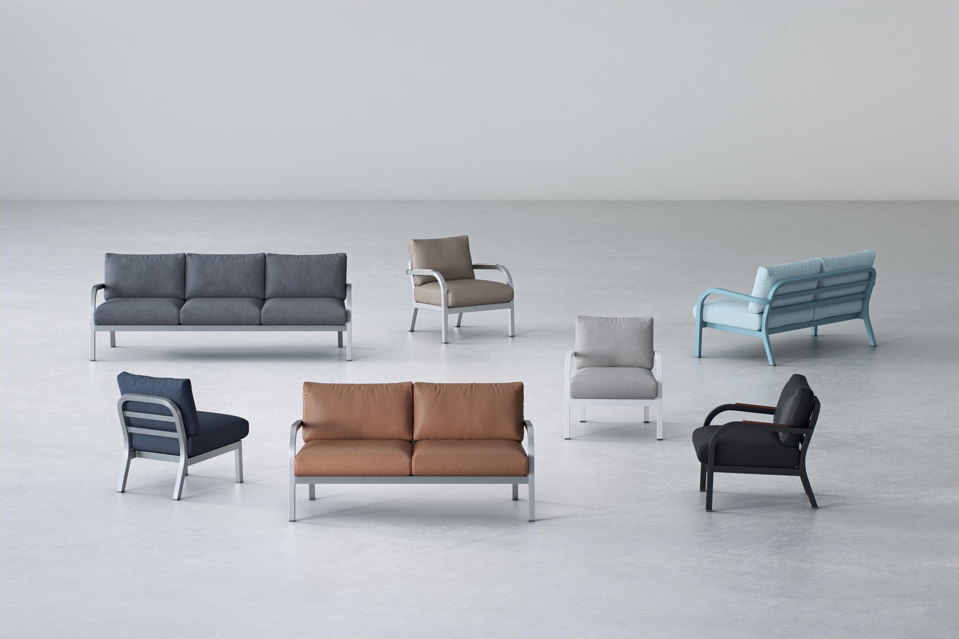 Navy Lounge — Emeco, la collection