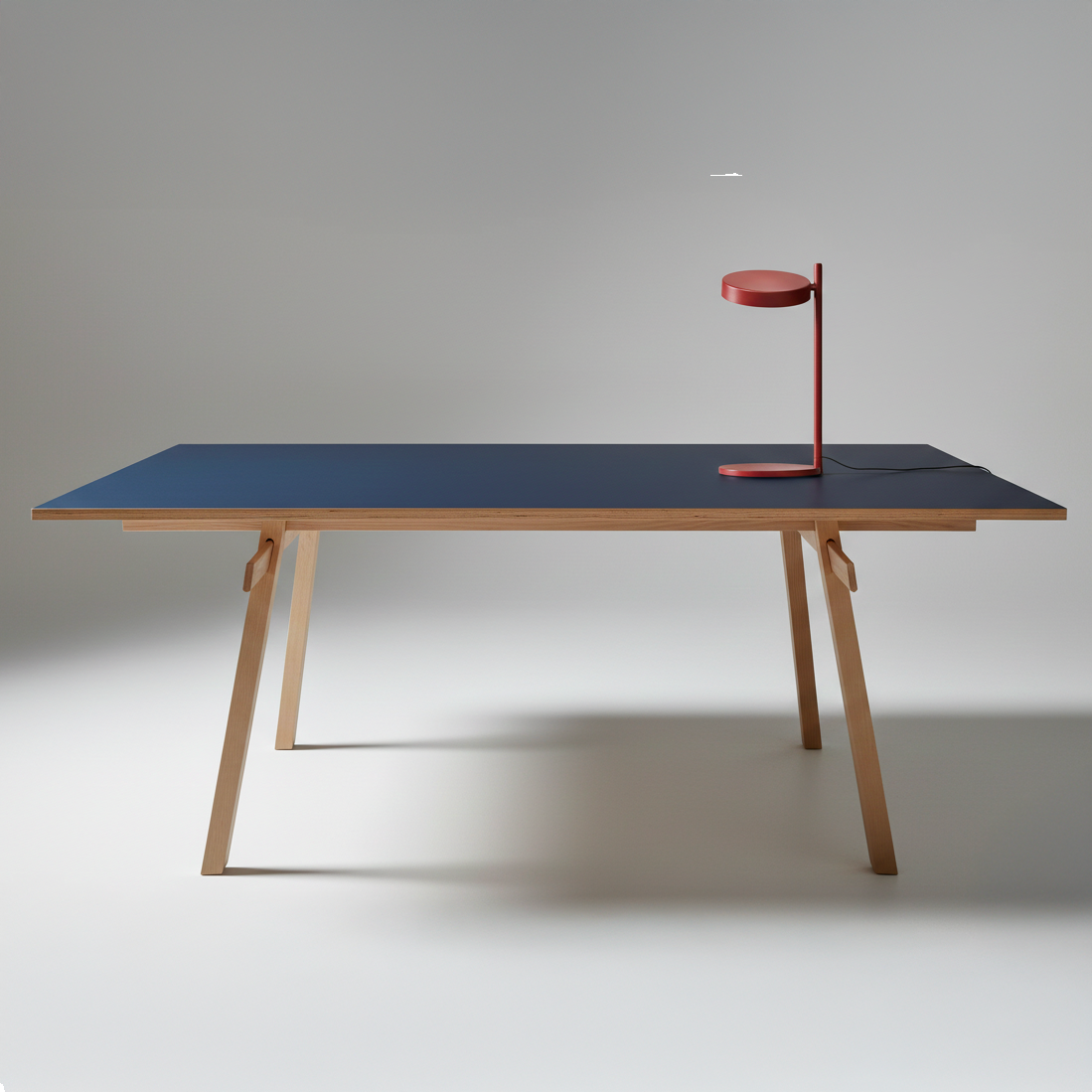 Legs Stand with linoleum top — modular designer table Antifer editions