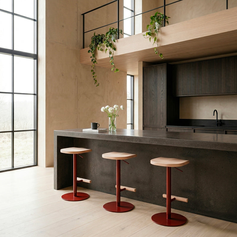 Tabouret haut camarade immense cuisine