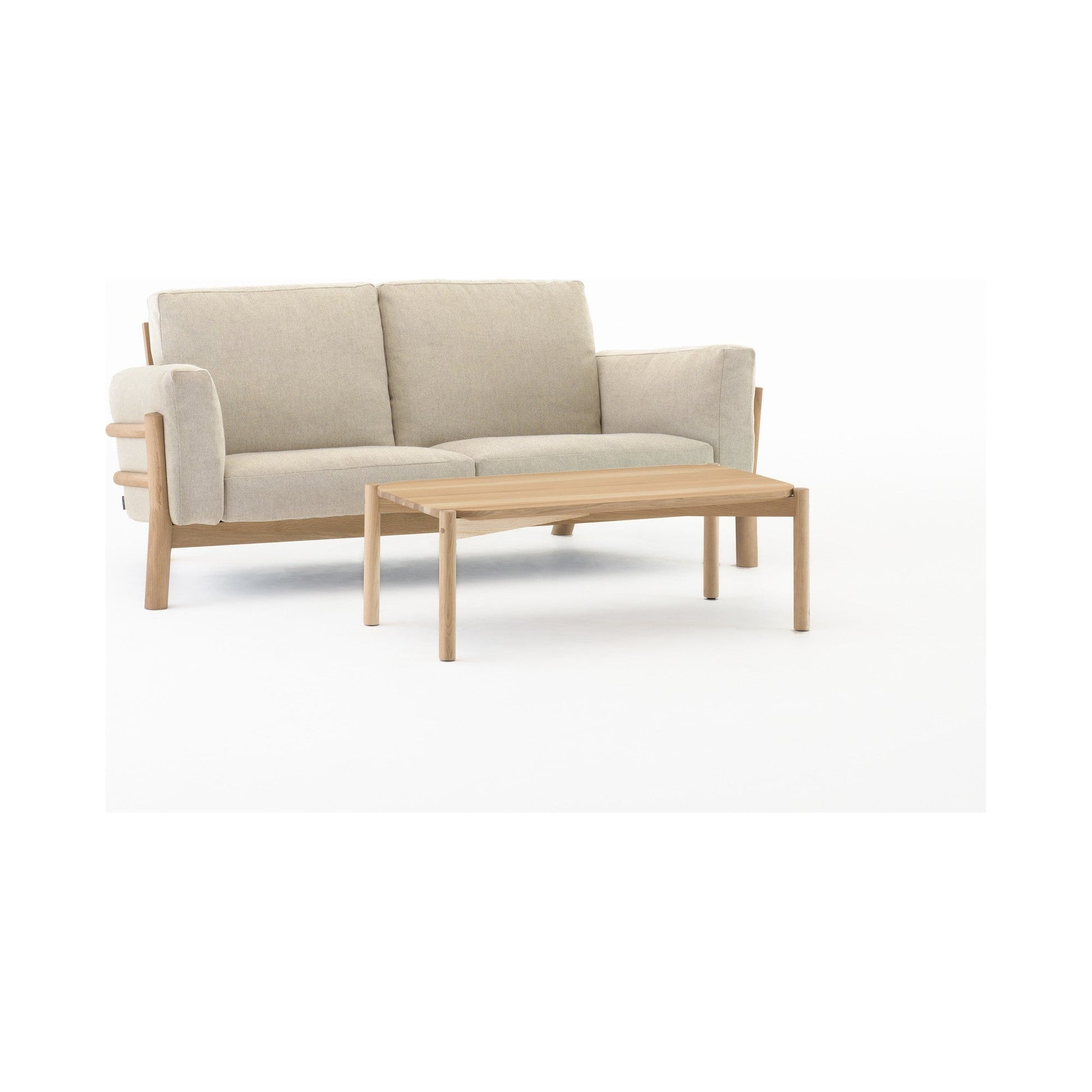 Castor Sofa 2 places — Karimoku New Standard