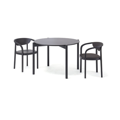 Castor Table Round 85 — Karimoku New Standard